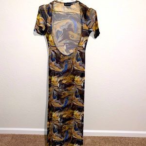 Pretty little thing maxi swim cover up